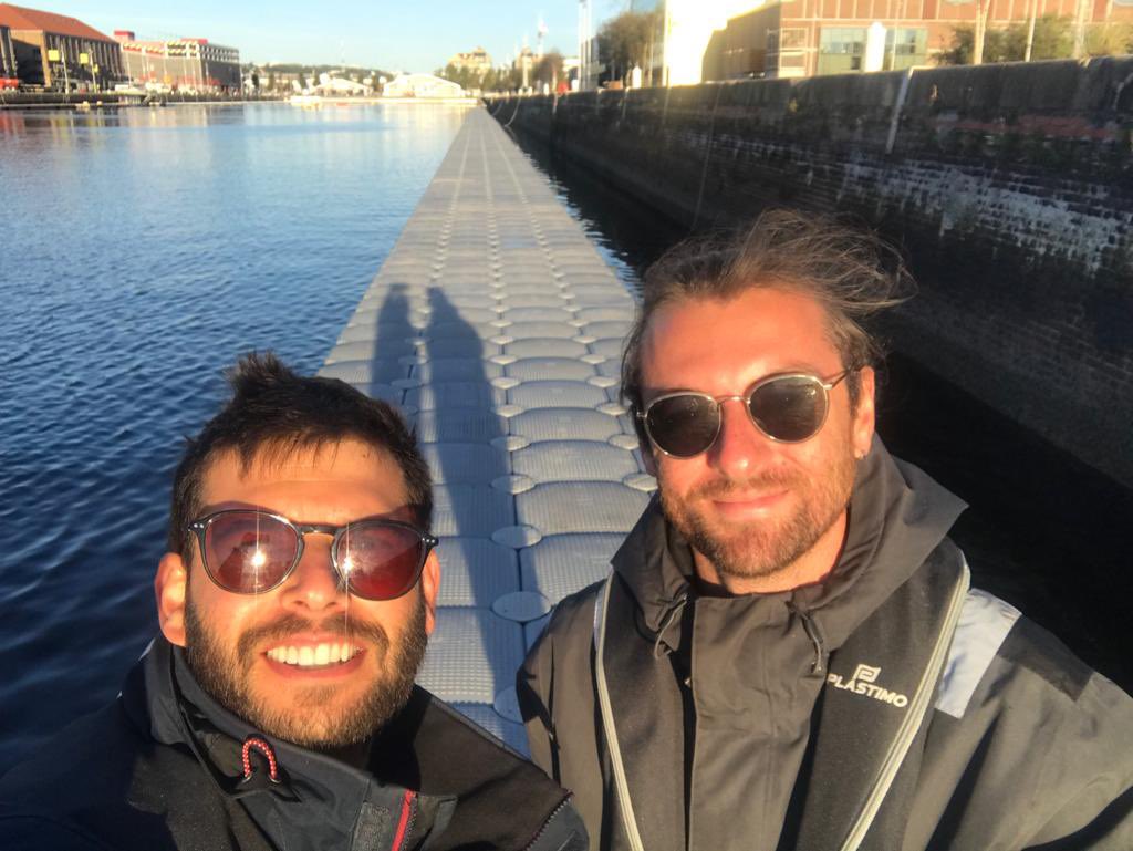 cubisystem's tweet image. The CUBISYSTEM pontoons are in place and await the IMOCAS and OCEAN FIFTY at the Paul Vatine basin in Le Havre.
Since 2001: 10th
edition and 20 years since CUBISYSTEM has been equipping the departure docks of the Transat Jacques Vabre.
Congratulations Yoann and Marin for this job