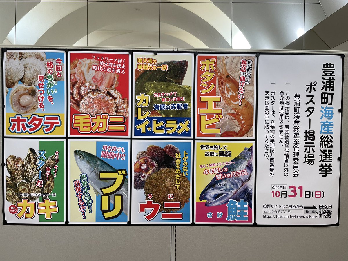 465hiroko's tweet photo. どさんこの加藤さんならどれに投票しますか？
#第2回海産総選挙
#北海道豊浦町
#噴火湾とようら観光協会
#スッキリ

https://t.co/HVEqEYAZVy https://t.co/TGkzZQaSAV