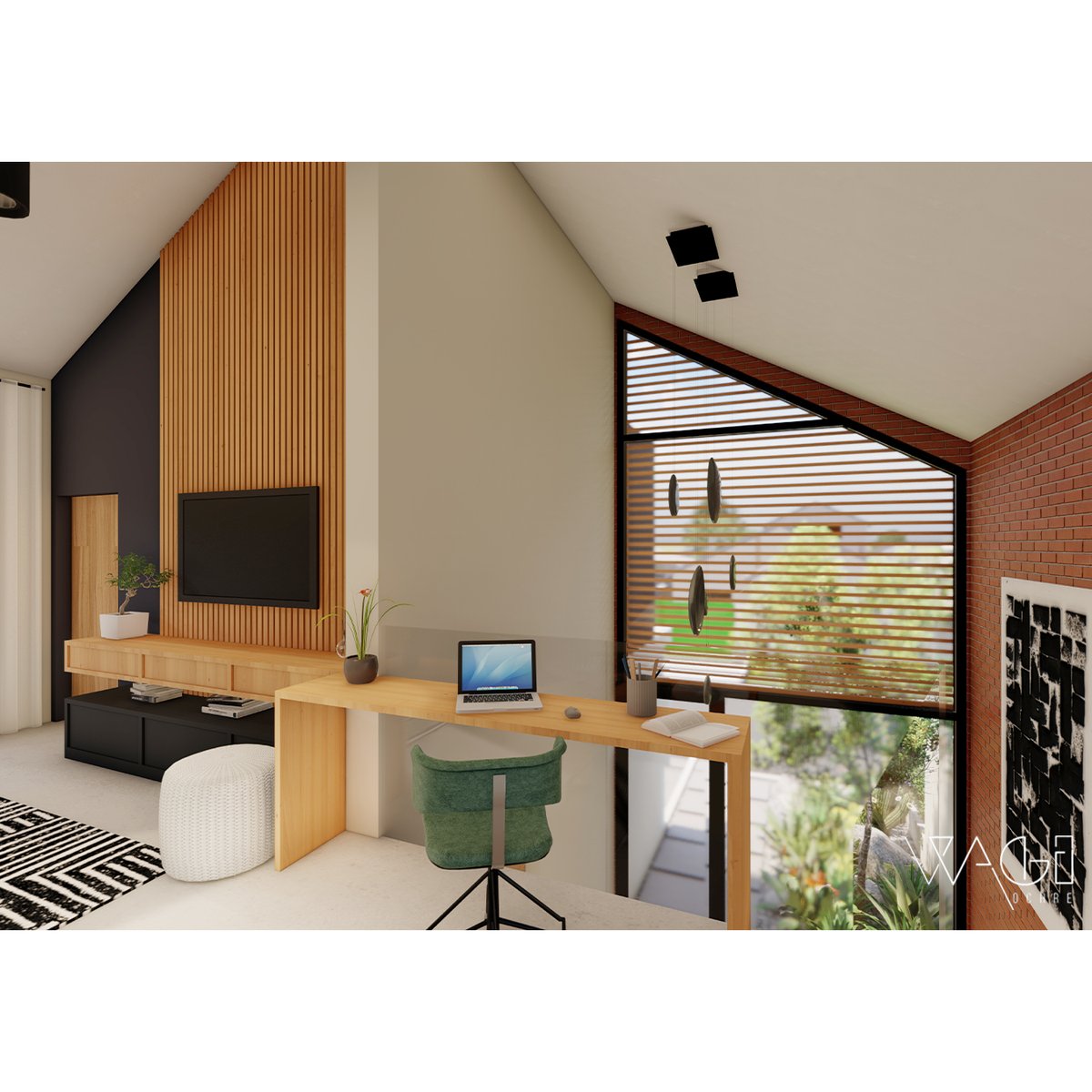 WAGI_Ochre's tweet photo. Kwa Mnisi is a home that makes the most with the limited space given. The open plan plan landing becomes a study space with a view towards the street.
#WAGIwednesday #KwaMnisi #WAGI #LeopardsRest #Alberton #SowetoArchitecture #InteriorDesign #LocalZAdesign #Design #BlackBusiness https://t.co/I6eTVe44IM