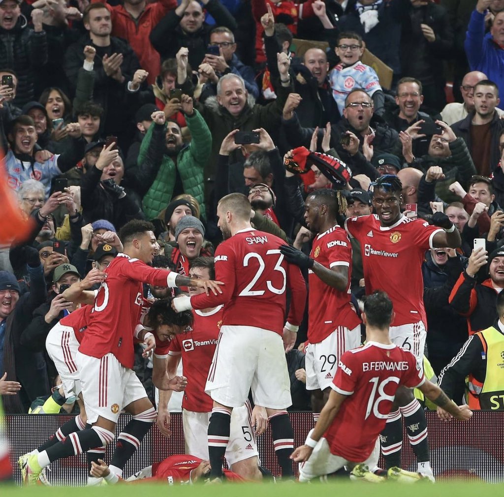 Scenes at the theatre of dreams 🕸🔴