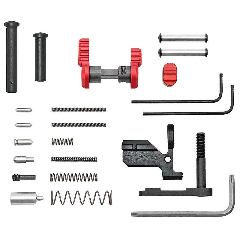 Gunstore's tweet photo. This #ARMASPEC lower parts kit includes all the small parts you will need for your #AR10 lower receiver. Made from quality stainless steel this kit has a higher corrosion resistance and smother operation when compared to standard parts. 
#thegunstore #lasvegas https://t.co/P0aEIxwiuV