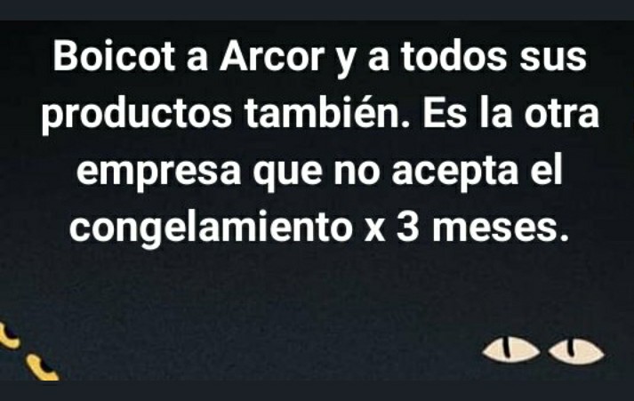 Natalia89005096's tweet photo. @SoyAdrianaMG @JosLuisAraoz2 #NoCompremosArcor.
#CompraMarolio ✌✌ https://t.co/8FtefsRqvw