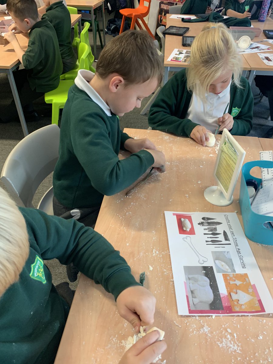 H.Broomfield (@hbroomfield3) on Twitter photo Stone Age carousel this afternoon 👍🏻 soap carving, research, mammoth models, stone henge sunsets and designing their own camp sites 👍🏻🙌🏻 @WainscottSchool <a href="/inclusion_s/">Wainscott’s Inclusion Team 🌈</a> <a href="/RoseCallaway3/">Mrs Callaway 🎓</a> <a href="/MrsRYear6/">Angie</a> Stone Age carousel this afternoon 👍🏻 soap carving, research, mammoth models, stone henge sunsets and designing their own camp sites 👍🏻🙌🏻 @WainscottSchool <a href="/inclusion_s/">Wainscott’s Inclusion Team 🌈</a> <a href="/RoseCallaway3/">Mrs Callaway 🎓</a> <a href="/MrsRYear6/">Angie</a>