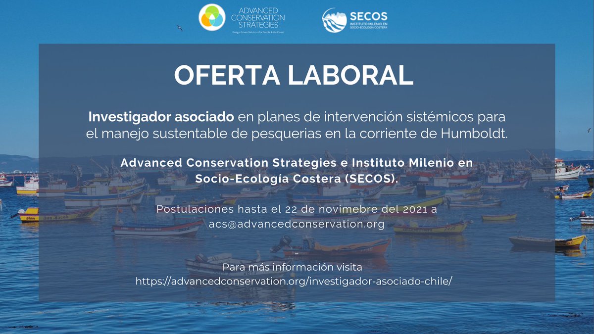 Instituto Milenio SECOS tweet media