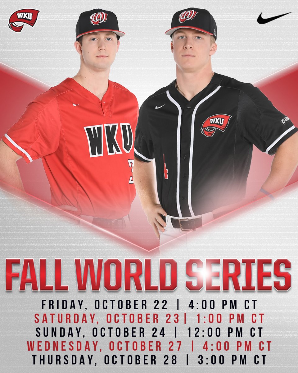 Our Fall World Series starts this Friday‼️

Team 🔴 versus Team ⚫️ for bragging rights, who ya got? 👀

📰: goto.ps/3lXxOiq

#GoTops