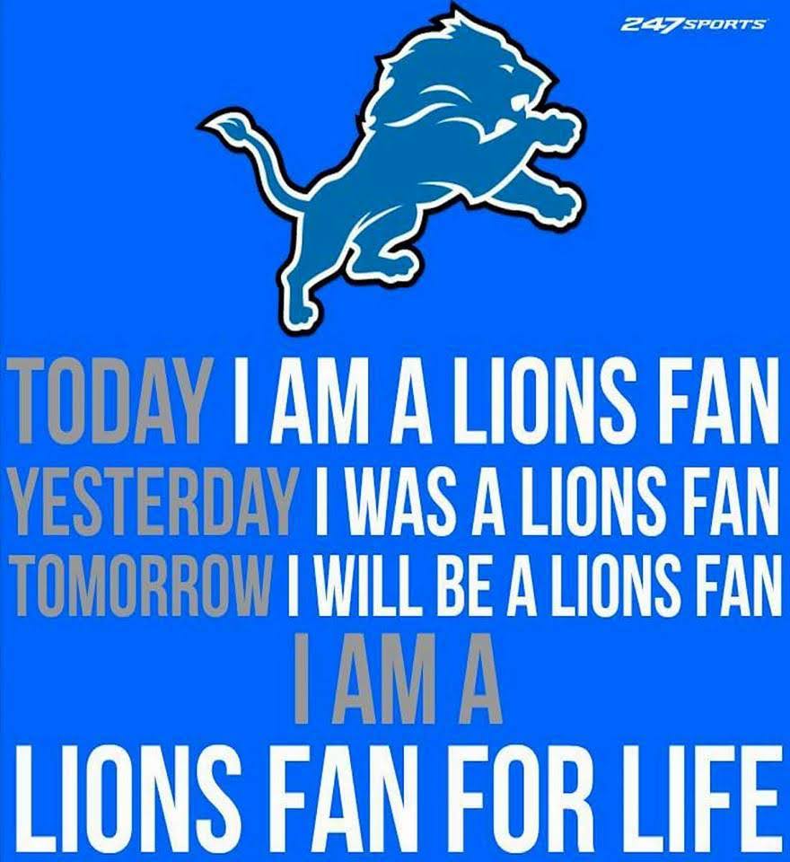 CanswpP's tweet photo. @Begickjr #LionsFanForLife https://t.co/AcBe7yr6ah