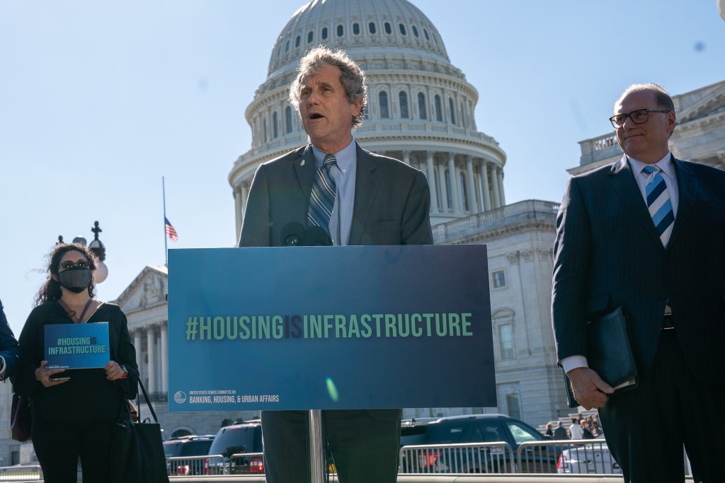 SenSherrodBrown's tweet photo. Say it with me:
 
Housing IS infrastructure – period. https://t.co/yVUnVp6B76