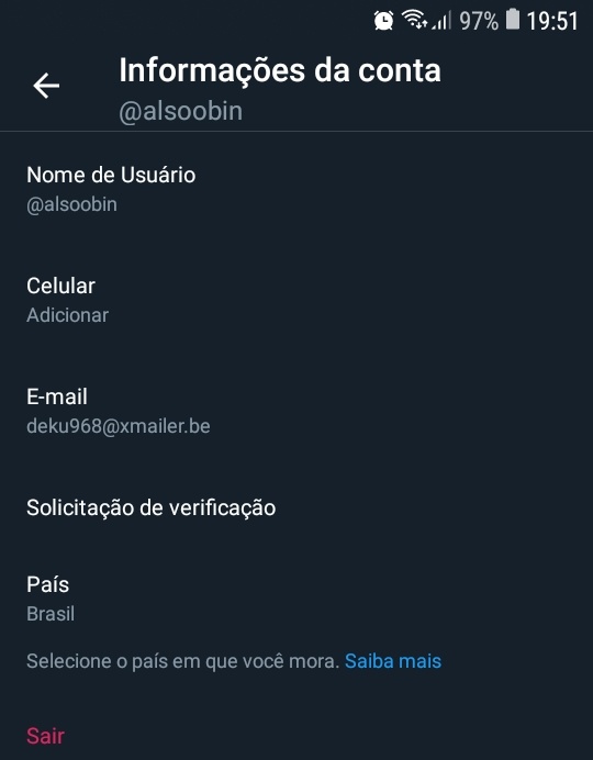kakalaooo's tweet photo. DESCOBRI O EMAIL DO FILHO DA PUTA QUE ROUBOU A MINHA CONTA, ALGUÉM ME AJUDA NMRL https://t.co/vJIblBZdo6