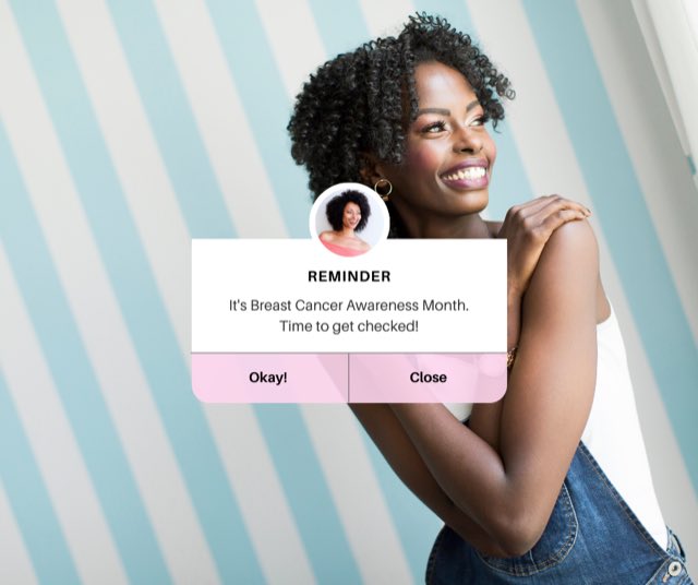 DSTPVAC's tweet image. A Breast Cancer Awareness Month REMINDER!!! The sorors of Potomac Valley remind you to make your appointment! Your breast health is important! DON’T WAIT—EARLY DETECTION IS PARAMOUNT!!

#earlydectection
#dstpvacmdcares
#BreastCancerAwareness2021 #PVACMD #pvacmddeltas