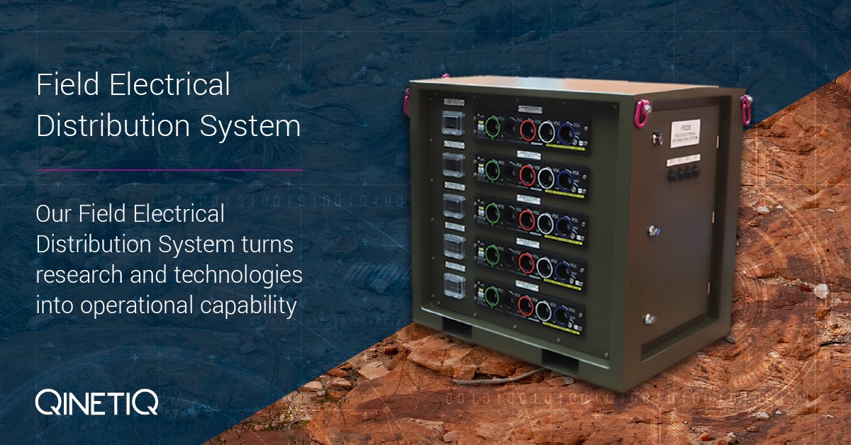 As a provider &amp; integrator of P&amp;E solutions, we support the ADF to meet the increasing power demands of new technologies, enabling the conduct of logistically sound, energy-informed operations. 

Learn more about our P&amp;E solutions: qinetiq.com/en-au/what-we-…