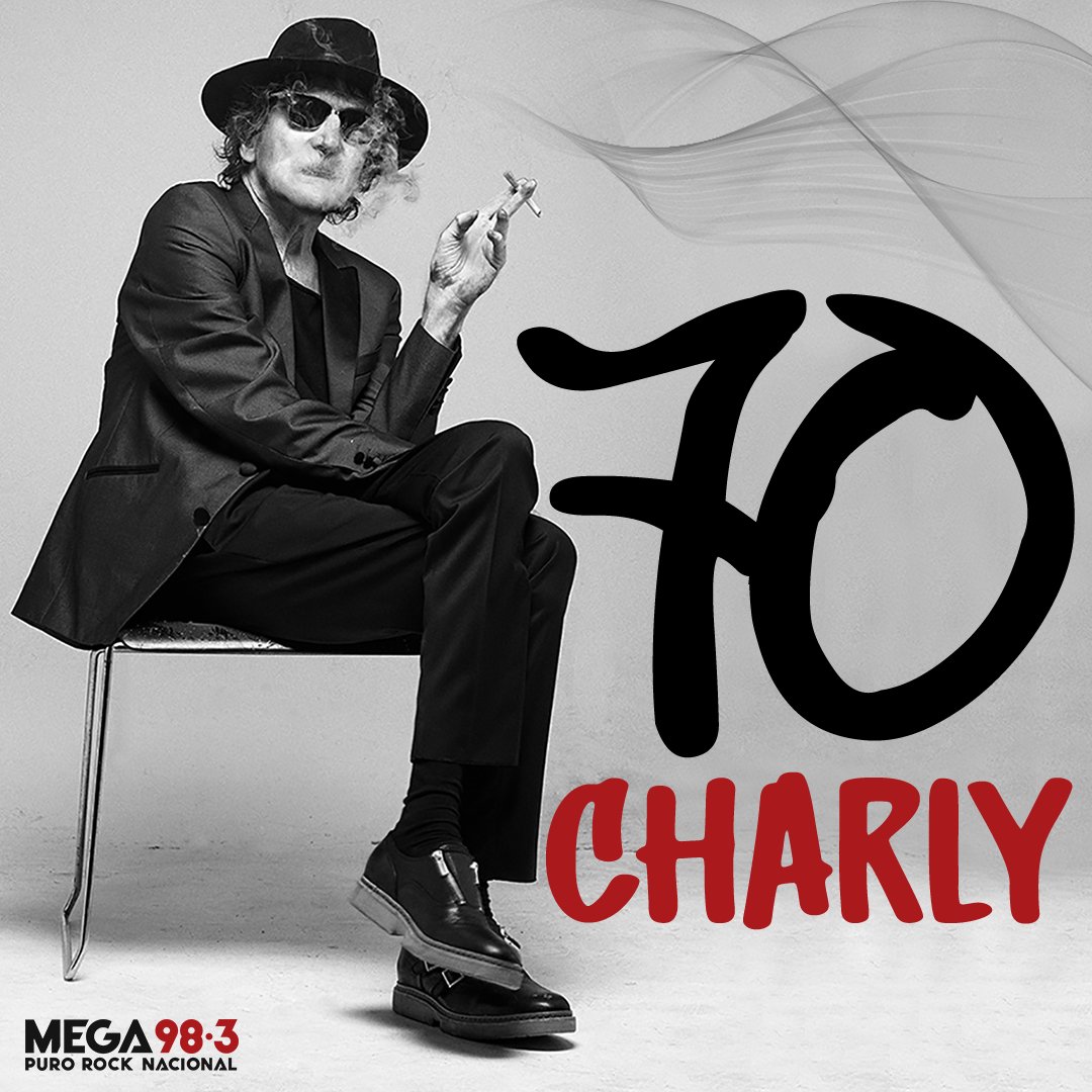 Mega983's tweet photo. 🎹 Este sábado 23 de octubre Charly García cumple 70 años y en Mega lo festejamos con 70 de sus grandes canciones. ¡Y regalamos sus vinilos! Va a ser un día a #PuroCharlyGarcía, no te lo pierdas. 🎹
#Charly70 #Charly70Años #CharlyEnMega https://t.co/DXwtpdw0z7