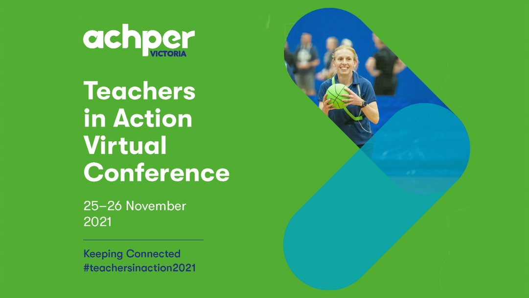 Here we go again, stoked to once again be joining the crew for the 2021 <a href="/vicachper/">ACHPER Victoria</a> Teachers in Action Virtual Conference.