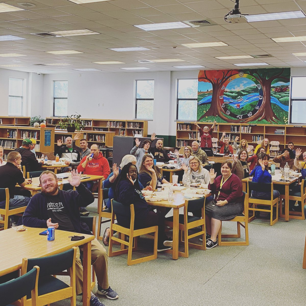 The Warrior staff was super thankful for the folks at South River Baptist Church who provided an amazing lunch today.