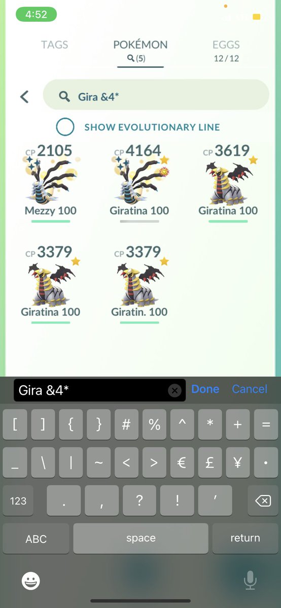 Such a good feeling! I’m happy to say i met an old friend today and got another one of my favourite shiny legendaries #shlundo #Giratina #PokemonGO