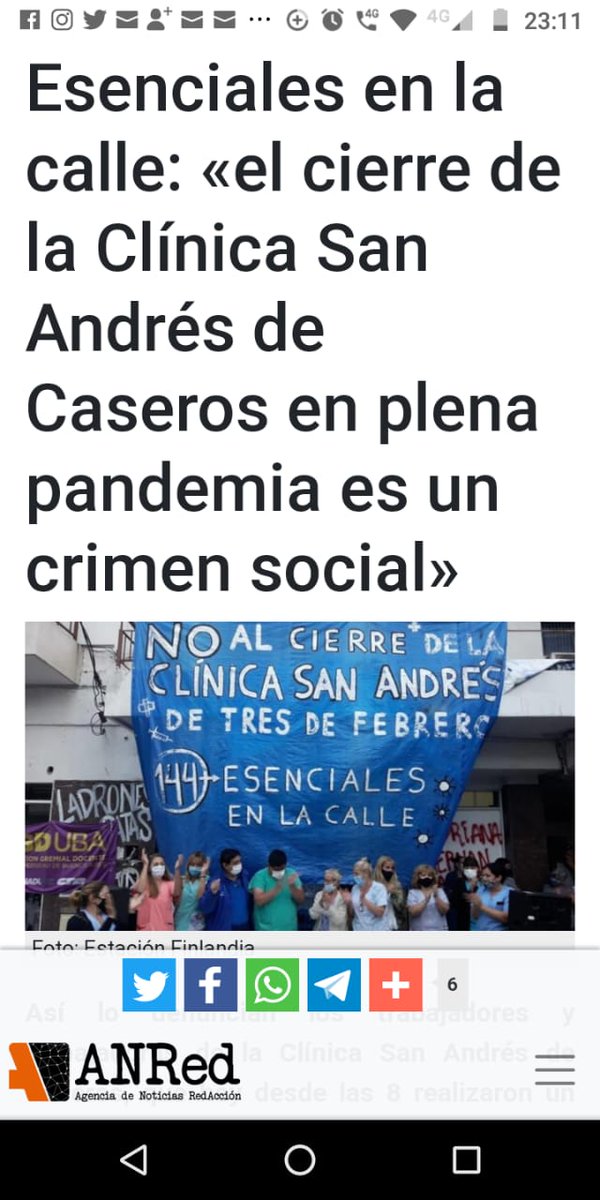 8Alicita's tweet photo. #DebateBuenosAires @NicolasdelCano Clinica san andres sabe de tu acompañamiento y apoyo a nuestra lucha https://t.co/MLeJSeXyzh