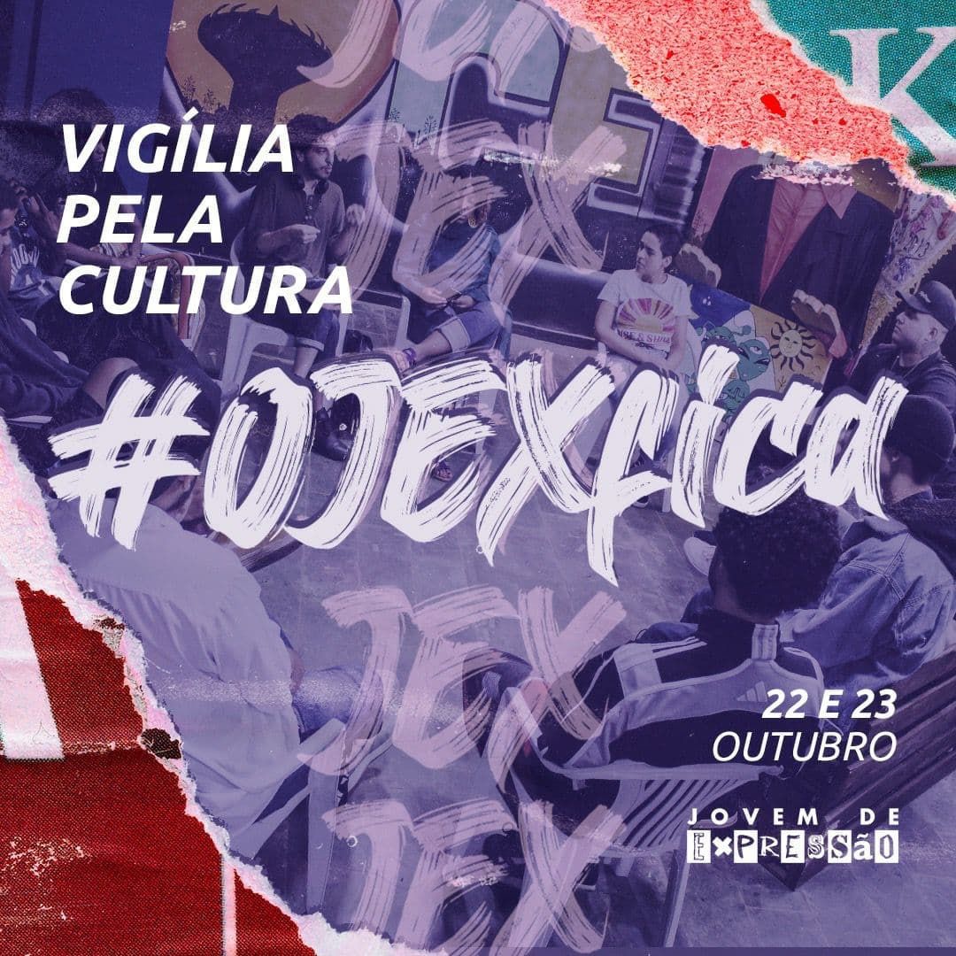 RayaneRuas's tweet image. Vem aí a Vigília pela Cultura em defesa do Jovem de Expressão. ✊🏽✊🏾✊🏿

🙋🏾‍♀️Se liga, hein! 
👉🏾 É na próxima sexta (22) e sábado (23). A programação completa sai em breve! 
Se  você ama essa cultura, como eu amo essa cultura, grita #oJEXfica 
#jex #ceilandia #ruas #jovemdeexpressao