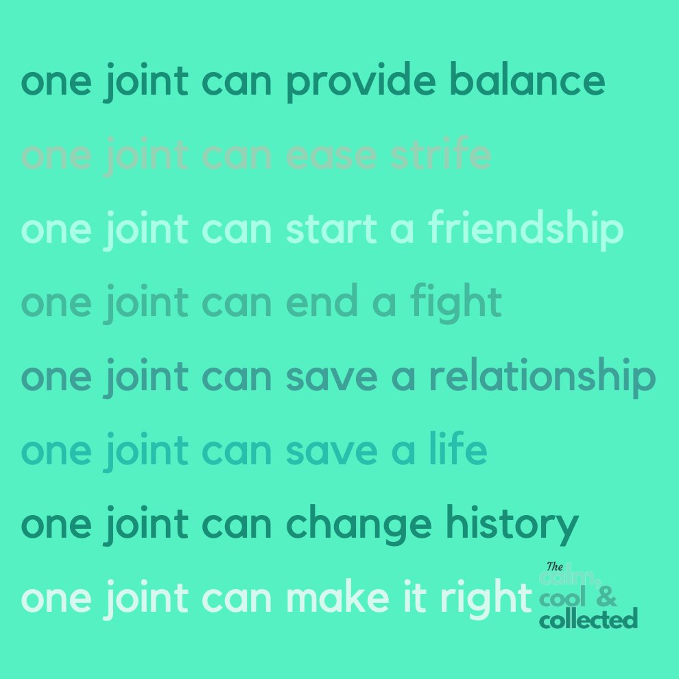TheCCnC's tweet photo. Poet. Didn't even know it.
ππΏ
#onejoint #cannabis #changehistory https://t.co/b5fTV0AVBd