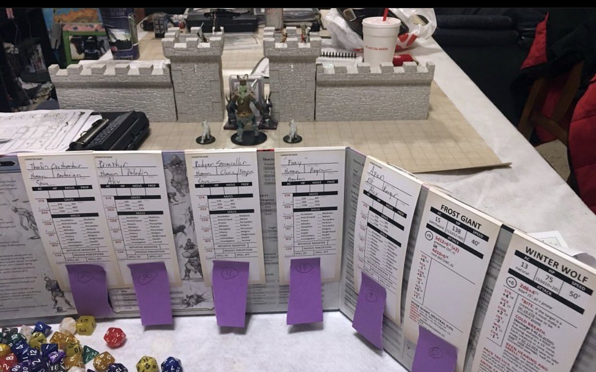 StatTrackersDnD's tweet photo. ACTION! The ultimate way to keep track of your player’s stats AND track initiative order. What does it look like behind your screen?
#stattrackers #dnd #dungeonsanddragons #ttrpg #ttrpgs https://t.co/xJ7JSgIucb