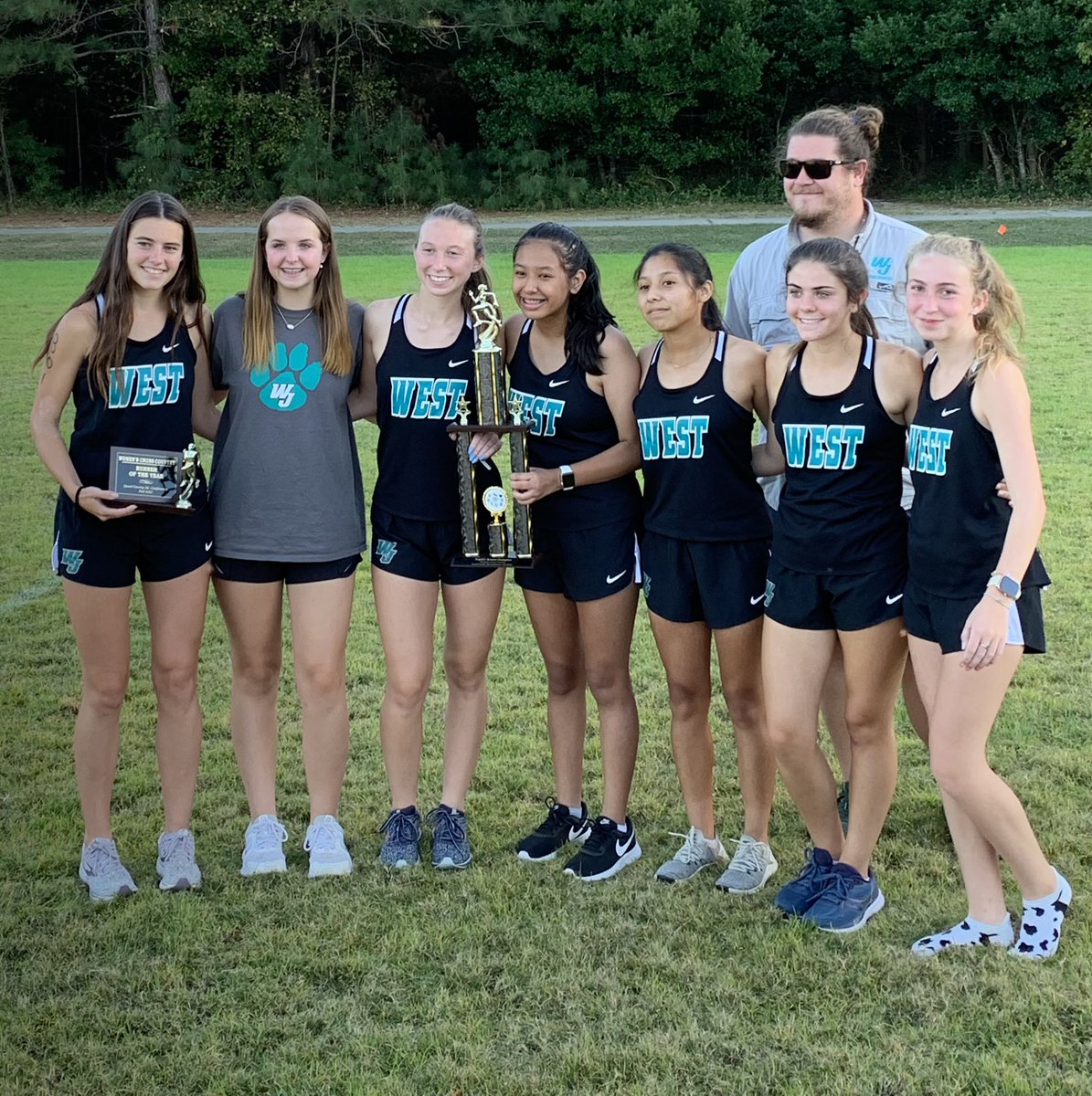 Congratulations to the XC teams for the SWEEP of the QCC championships. Great job teams! #runnercat