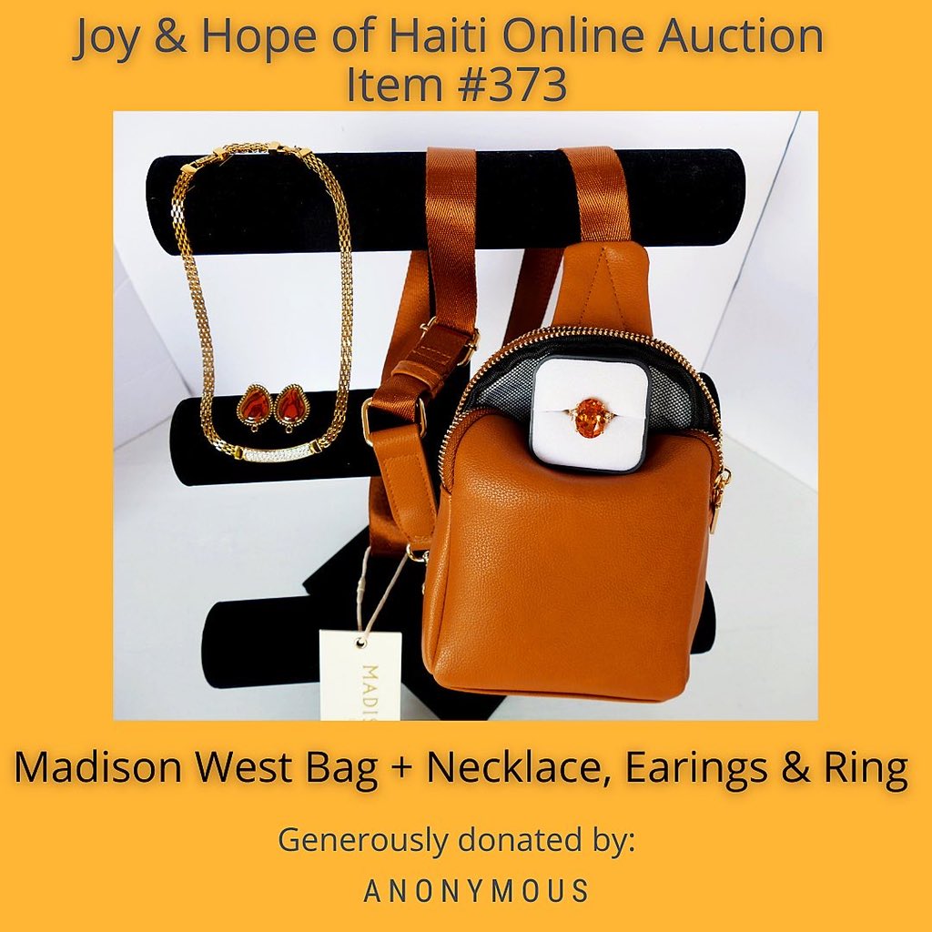 joyandhopehaiti's tweet photo. The Joy &amp; Hope of Haiti #VirtualAuction online fundraiser has collected so many beautiful #necklaces #earrings #scarves #wraps &amp; #purses for you to bid on, we can’t show them all on social media! We’ve had generous donations of items from #FifthAvenueCollection #MadisonWest https://t.co/y7qLwqmL7X