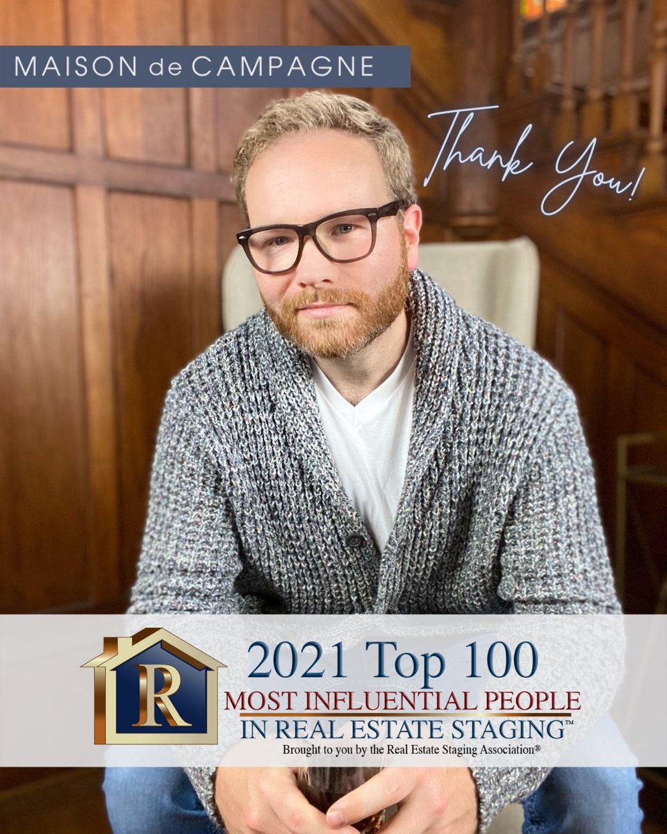 MDCfineliving's tweet photo. MDC's Co-Owner and Creative Director has been selected as one of the Most Influential People in the Real Estate Staging Industry. Thank you to @RESAHQ and everyone who voted for Mitch to make it into this list. We are honored and humbled by this recognition. #homestager https://t.co/JcIZ2CSA7h