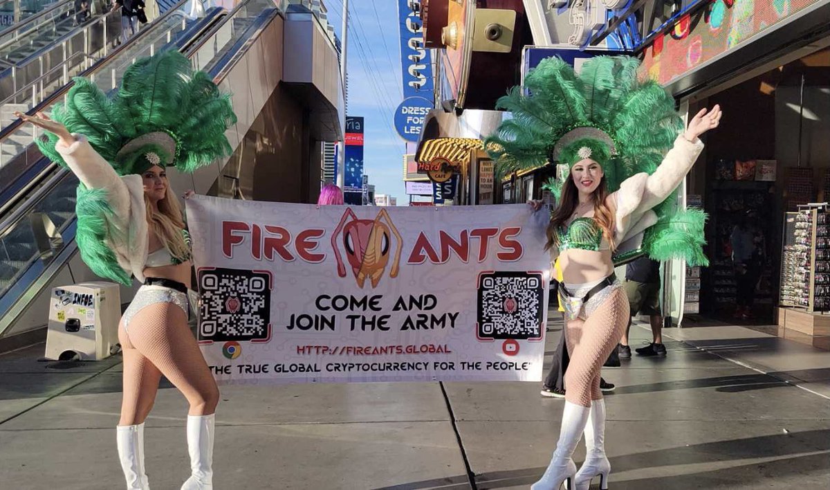 tavalez74's tweet photo. Fresno CA &amp; Las Vegas NV love ❤️ $rANTS &amp; $wANTS,The best Investment you ever made!💲
#FireANTSCoin 🪙
Stay tune for more News📰 FireAnts are taking over the WORLD 🌍 @FireAntsCoin https://t.co/BP6OKXnkTH