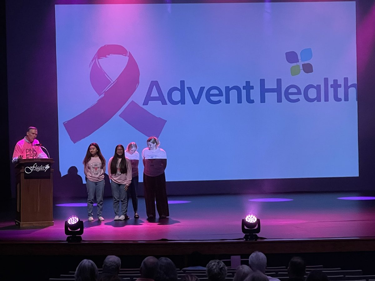 saaaaidhfh's tweet photo. An honor to represent @FPCHS DECA tonight at the Think Pink Show at the @FlagAuditorium! We were able to help raise more funds for the @AdventHealth foundation in Palm Coast to help those in our community with breast cancer receive the services they need. #unleashthebulldogs https://t.co/2YvOsINDnI