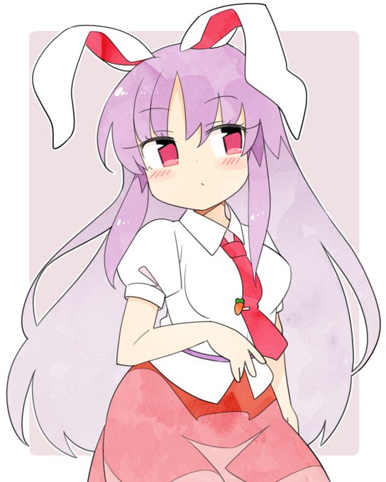 「reisen udongein inaba short sleeves」Fan Art(Latest)｜3pages