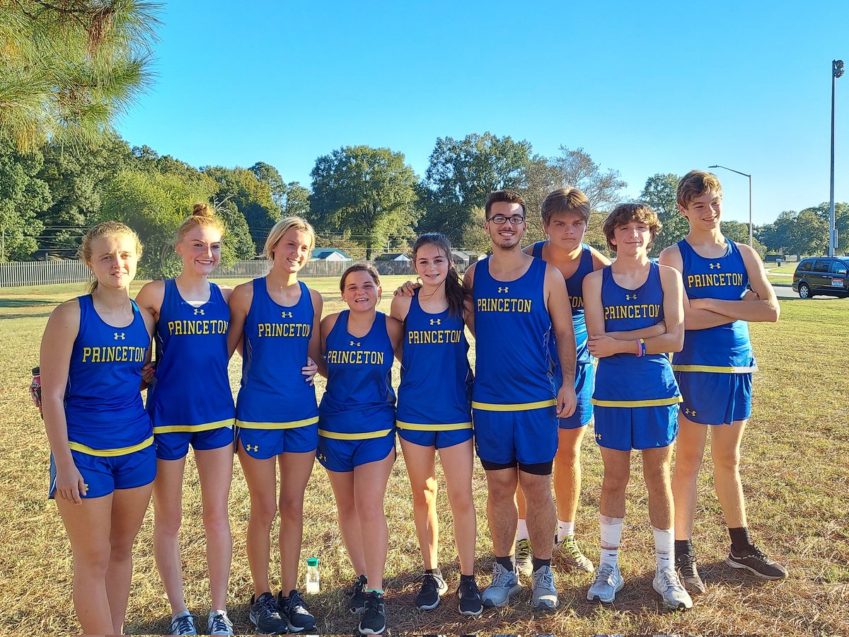 PHSDawgPound's tweet photo. The Dawgs take the Championship away from Goldsboro at the Conference Championship today. Kinsley Botkin IS your Girl's Conference Champion and the Lady Dawgs are the Team Conference Champions!! The Dawgs had 3 girls in the top 6 and the boys had 3 in the top 10! #run4emily https://t.co/mdHvRGsi3D