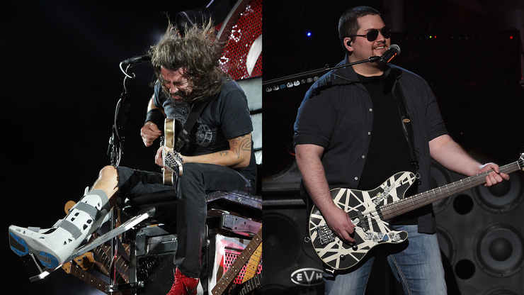 989KKZX's tweet photo. Wolf Van Halen To 'Dave Grohl It' For Remainder Of Tour After Ankle Injury https://t.co/X9jg3SUod3 https://t.co/YVuLWFtlOF