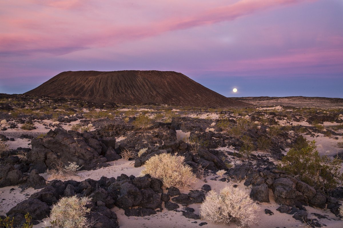 Venture into a stunning mosaic of rugged mountain ranges, ancient lava flows, and spectacular sand dunes at the <a href="/BLMNational/">Bureau of Land Management - National</a> Mojave Trails National Monument in California. 

Fun fact: the monument contains the longest remaining undeveloped stretch of Route 66.