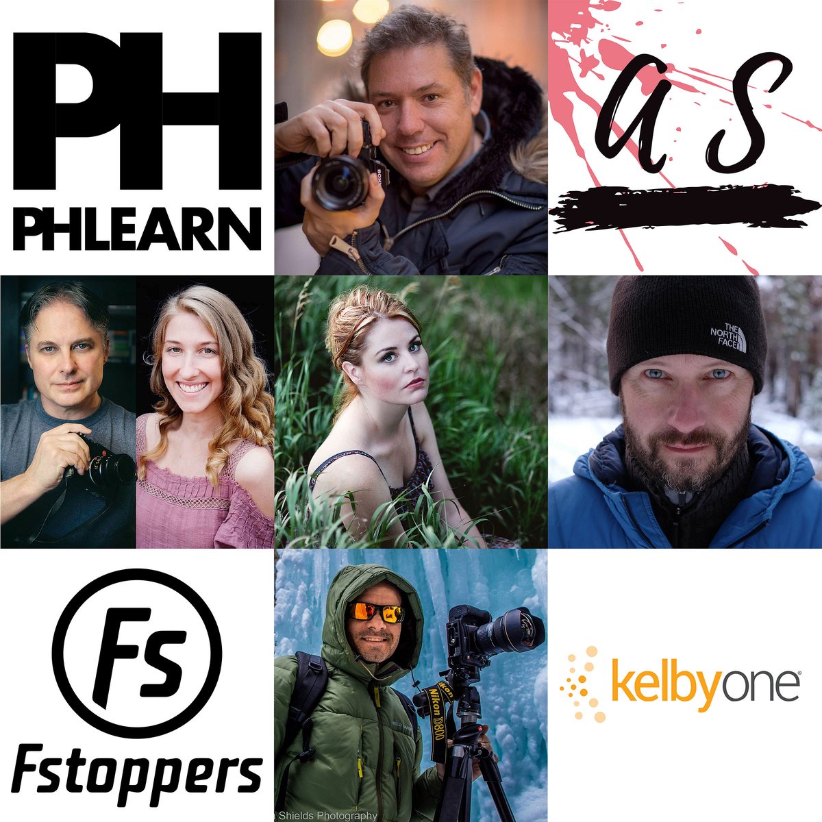 We truly couldn't do what we do without the help of our FANTASTIC partners! THANK YOU!

@PHLEARN @photoserge #AlexStemplewski #SebastianMichaels #BrookeShaden @jdrossin @nigeldanson @fstoppers #TimShields @KelbyOne 

#5daydealdifferencemaker #5daydifference #5daydealphoto