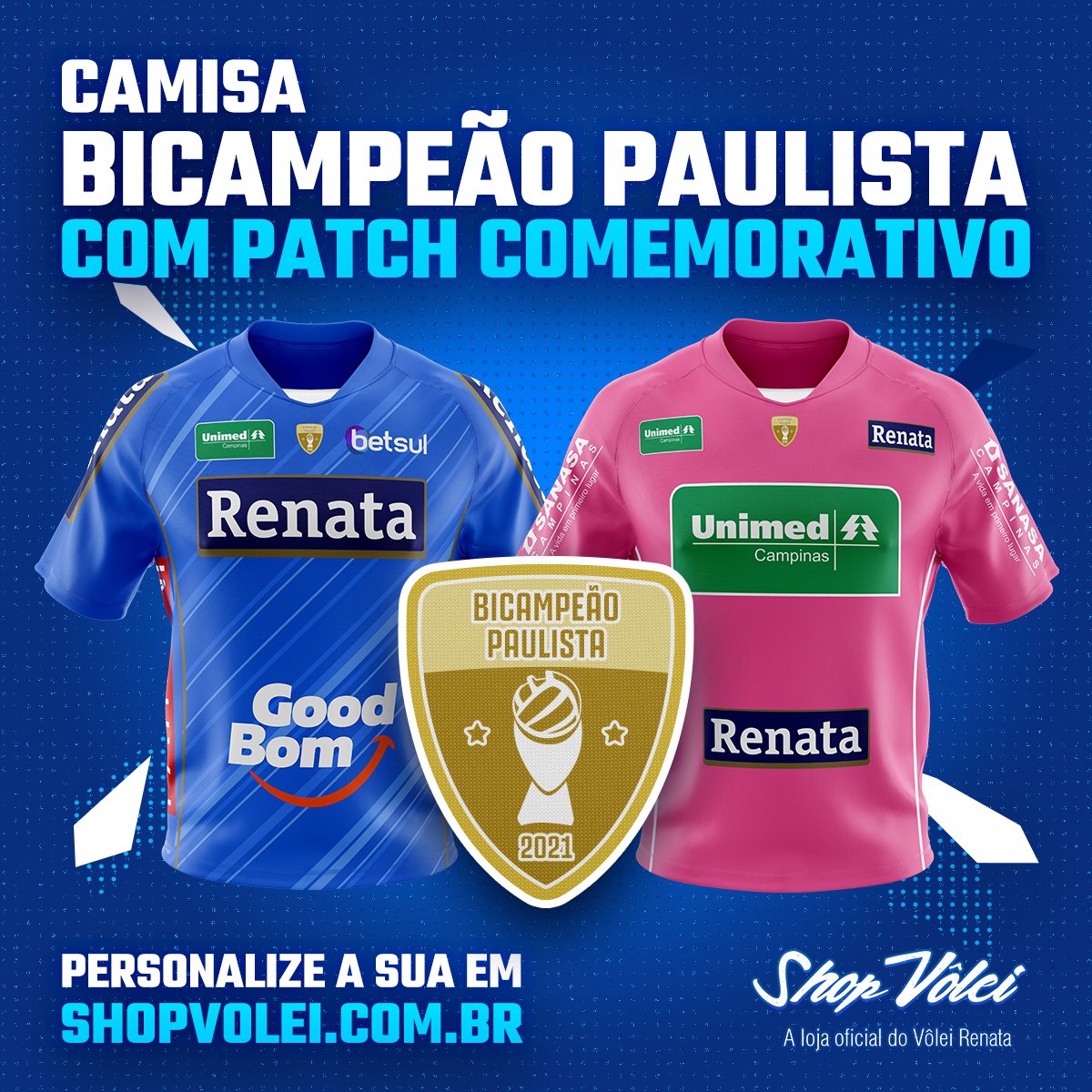 camisa volei seleção brasileira 2021