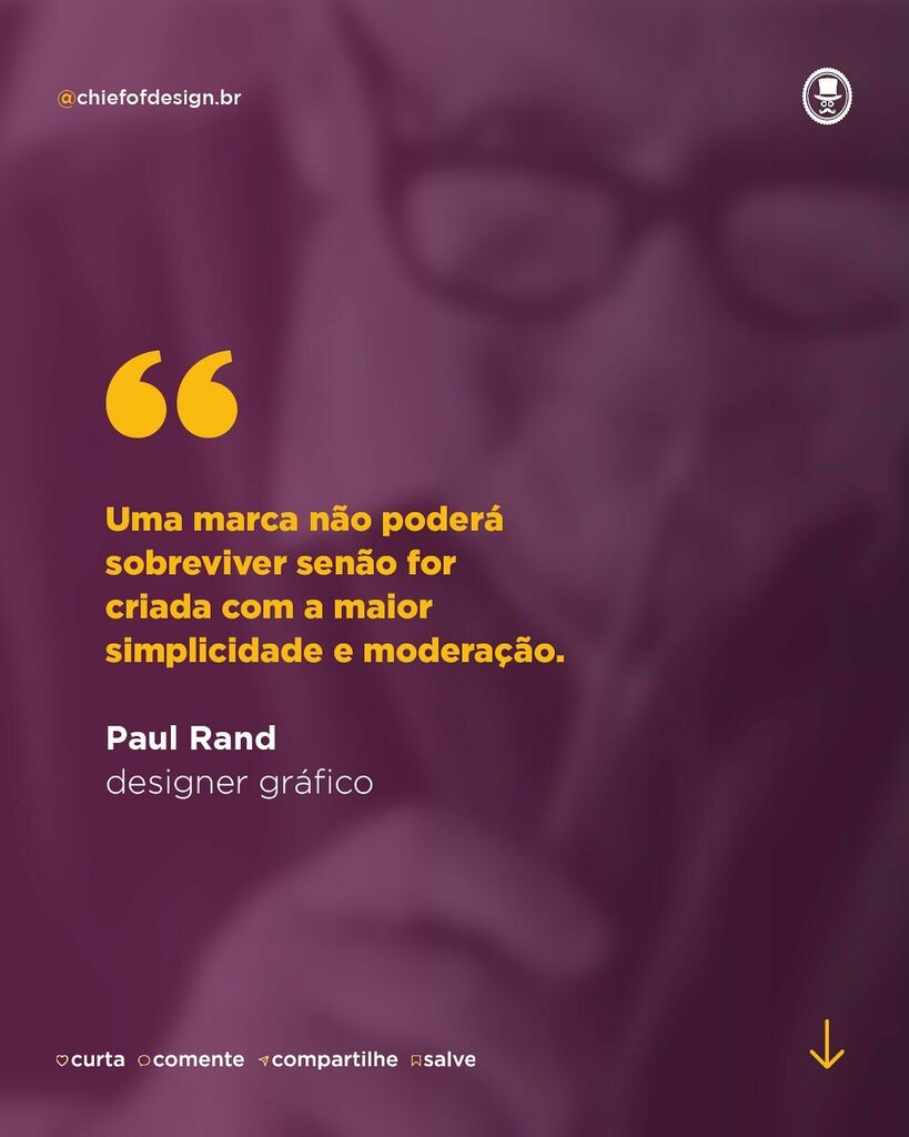ChiefofDesign's tweet photo. Simplicidade é diferente de mal acabada, viu. 🤭

#designergrafico #logo #logomarca #identidadevisual #branding #designdemarca #designerbrasileiro #chiefofdesign https://t.co/7QN6yWEmjh