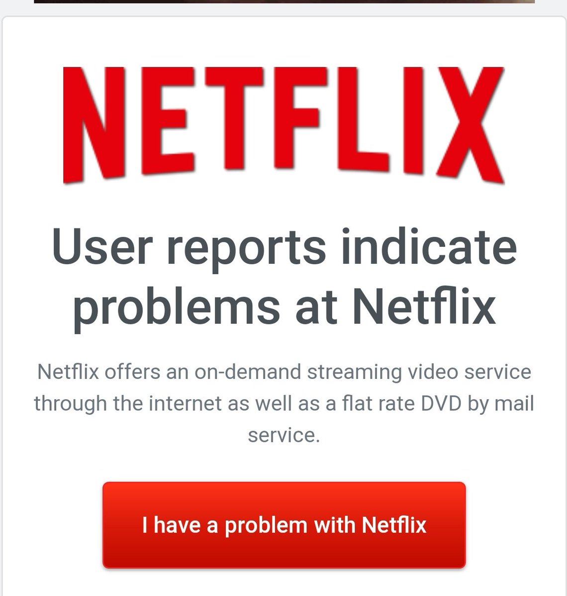 JasmineTheLCSW's tweet photo. Same day of the walkout too hmmm🤔🤔🤔🤔

I really wish the people hacking the things would consider deleting all debt and putting like a million dollars in every ones account.
#Netflix #netflixdown #DaveChappelle #therapymood https://t.co/JBZIauDSMO