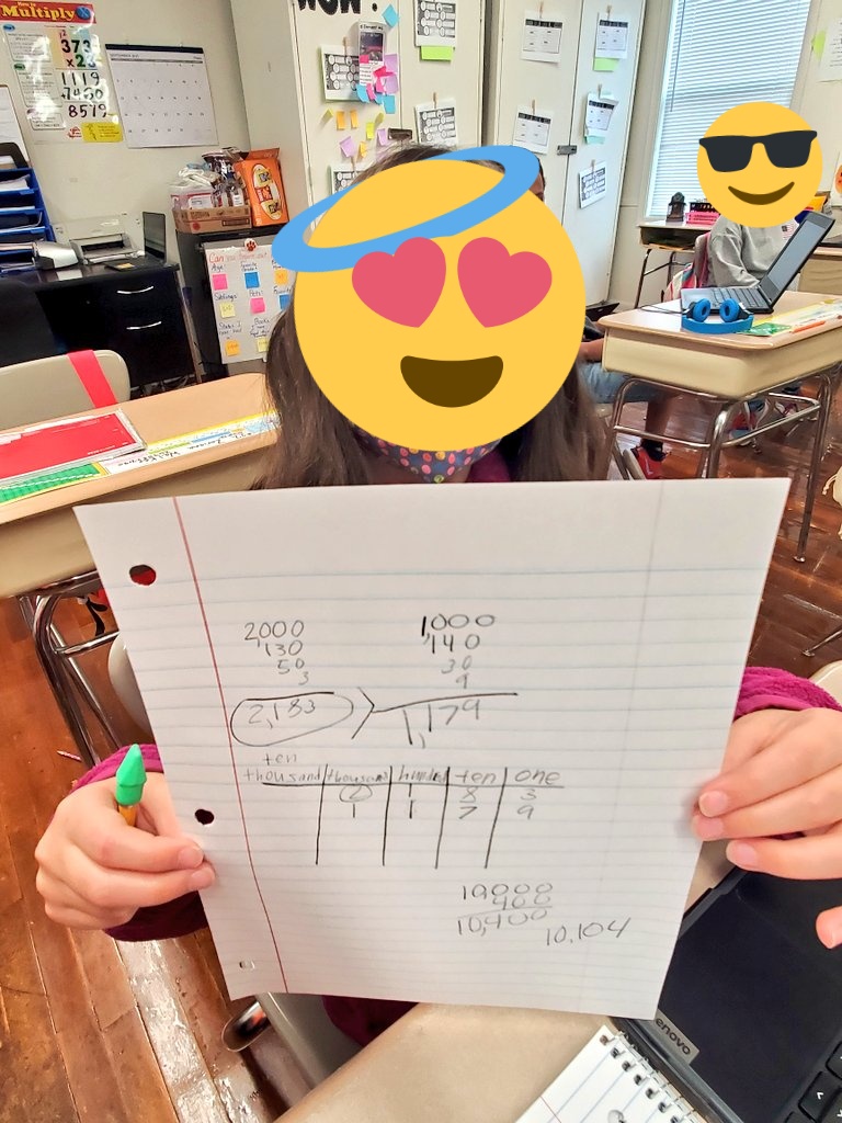 krichbaum_lisa's tweet photo. I get sooooooo excited when my 4th grade students enjoy Math as much as me!!!! So proud of my students at STPES in Math this year! @MijoWhite77 @LisaJohnsonEDU @StpesElem https://t.co/WZ0yKenoS0