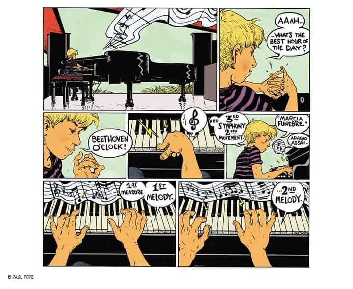 roura_fernando's tweet photo. Paul Pope. 
Homenaje a Charles M. Schulz. https://t.co/b4r1CxgW7F