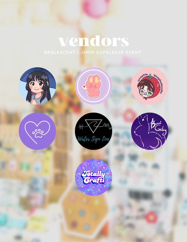 boraments's tweet photo. ✨Vendor Revel for this weekends Jimin Event! Come out and support your army creators! 💜💜

📍101 by Teahaus
🗓 Oct 22nd-24th 
🕚1pm-7pm https://t.co/zD8C3XLZCm