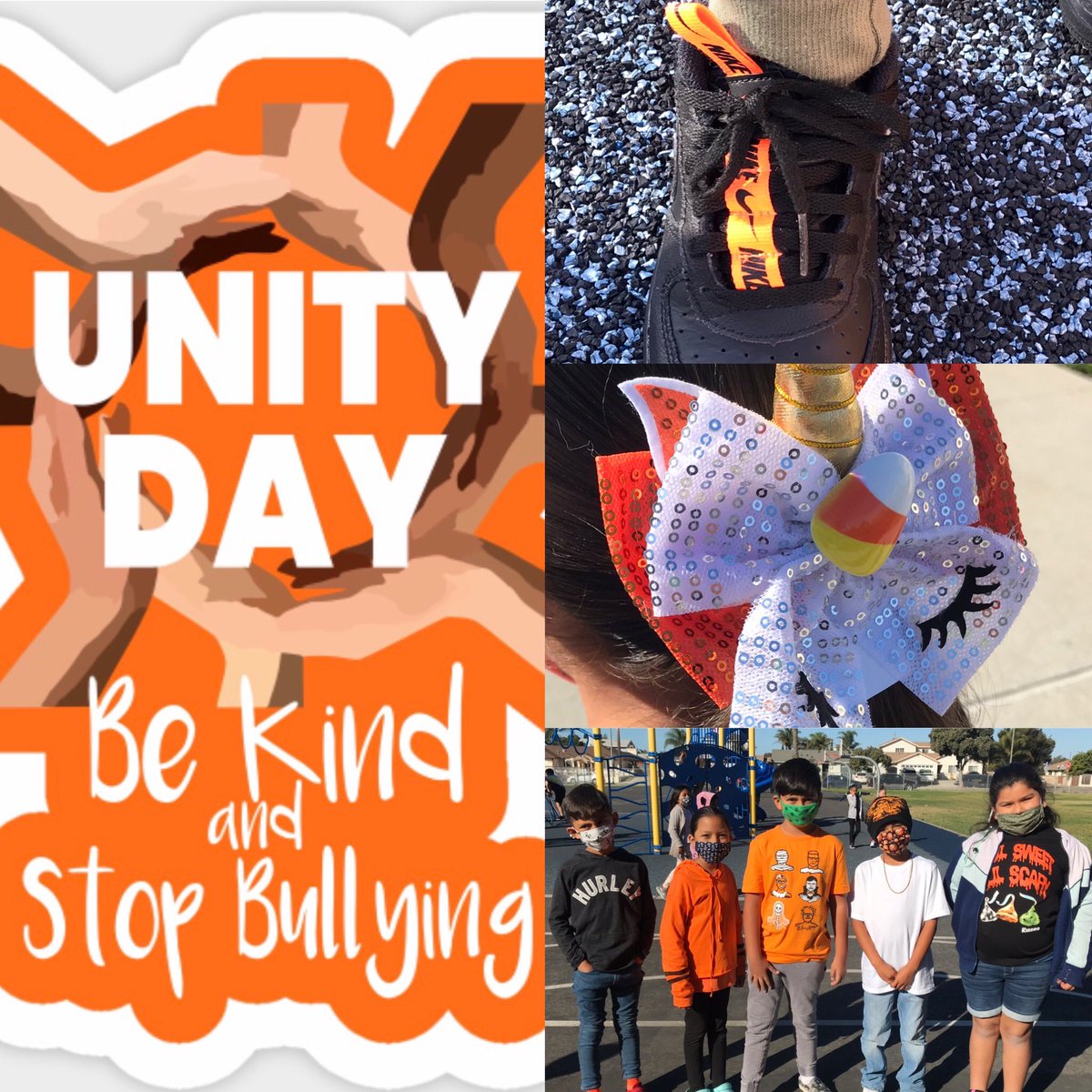 msgabbyORC_LW's tweet photo. Lemonwood Lions taking a stand against bullying 🦁@OxnardSD @HistoryteacherM @LemonwoodLions https://t.co/Uf7pvIGx5y