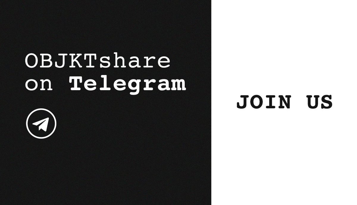 OBJKTshare tweet media