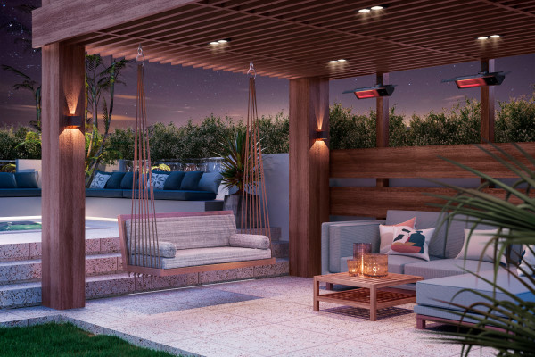 Dimplex_NA's tweet image. The Dimplex Outdoor/Indoor Wall-mount Plug-in Infrared Heater provides sun-like warmth within seconds. Equipped with Nextrema® Schott glass that ensures even heat distribution, the heater has three temperature settings so you can stay comfortable as the weather cools.

#Dimplex