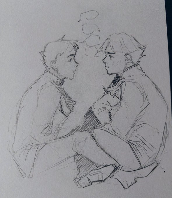 Rare sketch posting on main because im actually quite fond of this one 