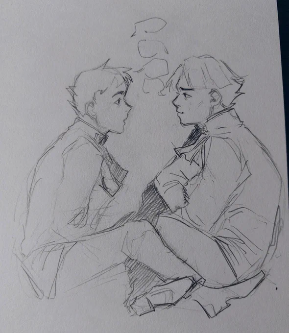 Rare sketch posting on main because im actually quite fond of this one 