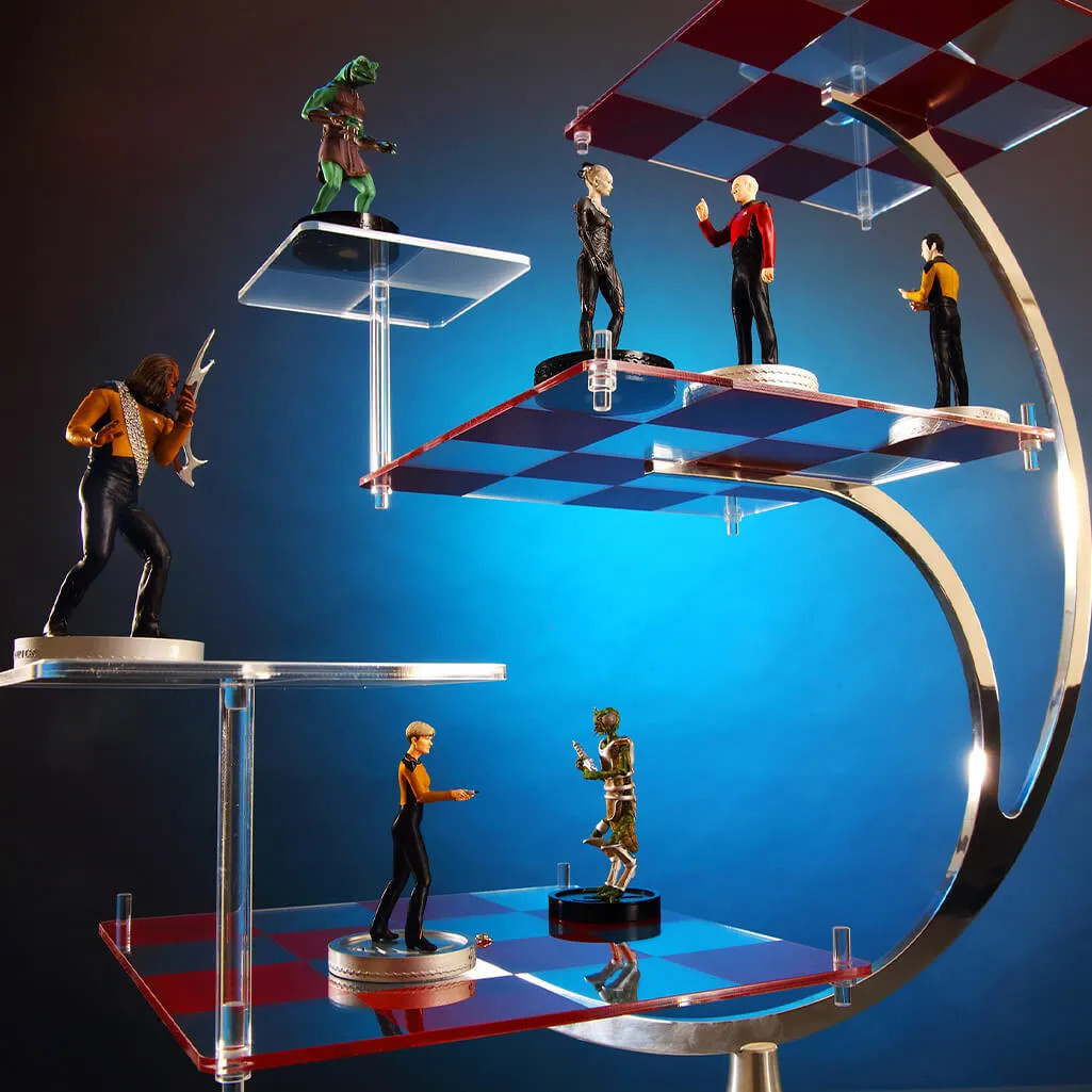 The Trek Collective: New Star Trek 3D Chess Collection figurines