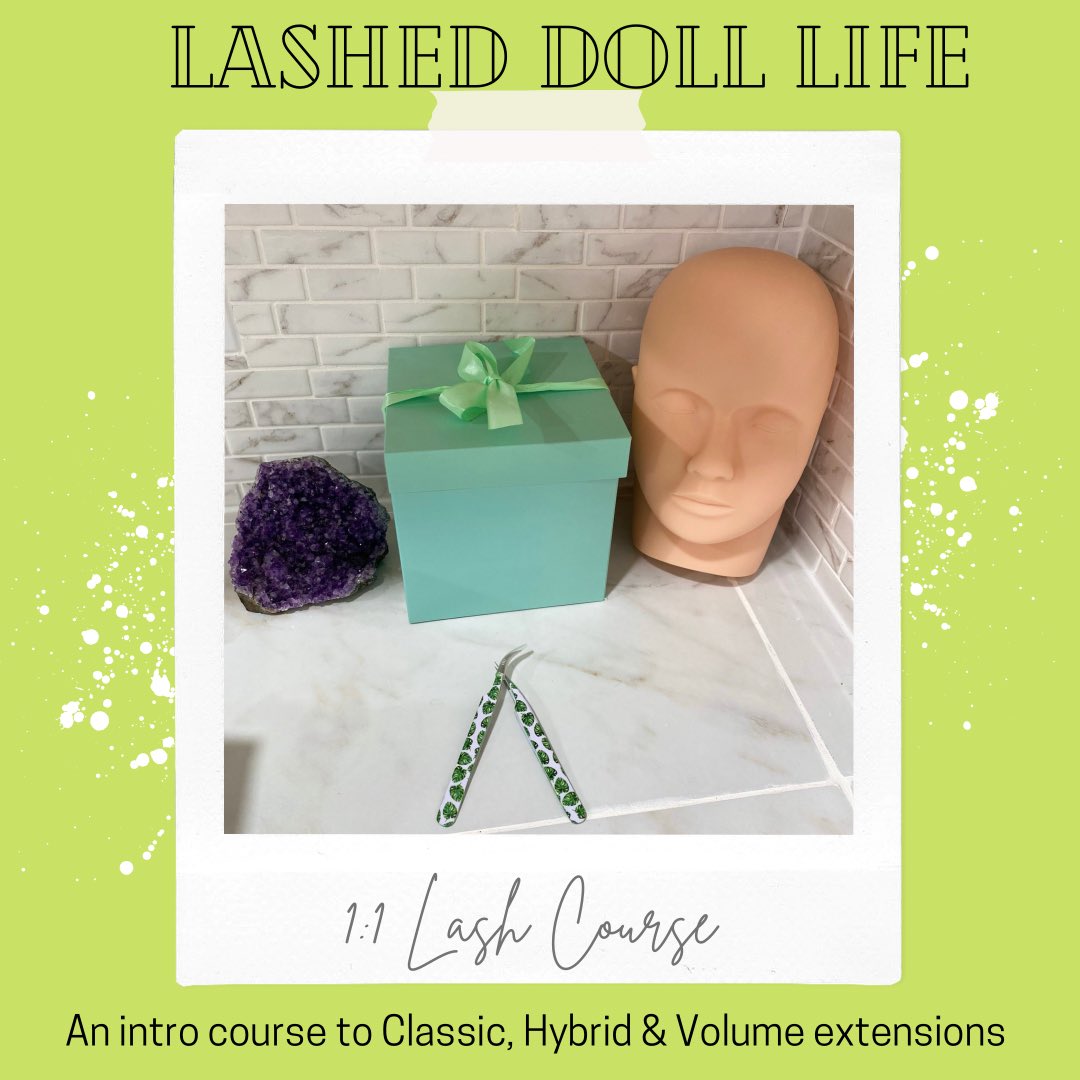 Lasheddolllife's tweet image. Offering one day lash course with full kit included 🥰 #lashclass #lashcourse #LosAngeles