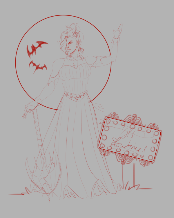 MischiArt's tweet photo. Contested Canvas' Forge of Idols: Something Wicked & Saty Spooky Season preview sketch WIPs! 🦇
#ContestedCanvas #HallowsEnd https://t.co/bwtmoQ4MrC