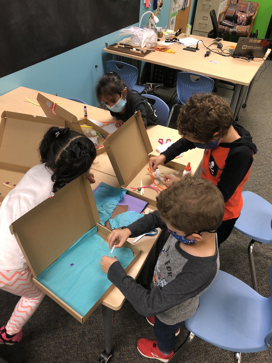 SpinasStars's tweet photo. Wonderful end to our Properties unit with Mrs. Knox-Ingle!  Sorting objects by their properties and then creating a landscape! @Megabit16 @WCPSSElemScie @MiddleCreekES https://t.co/nvGiFc8z4Z