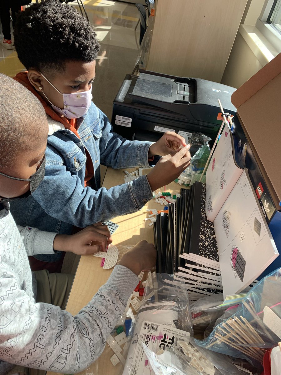 TAGMsRackston's tweet photo. My 5th gr boys are determined to create a better shoe and construct this @LEGO_Group @LEGO_Education @adidasoriginals @adidas 👟! The problem solving that occurred using pics and no words was mind blowing 🤯@APSTAGAcademy @TAGThinkTank #stemtopia180 https://t.co/Y9f0S7StmS
