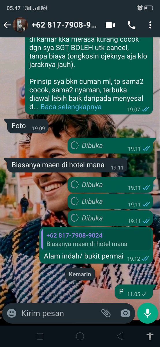 empinpin's tweet photo. @Dini0999 Penipu, hati2!
Akun ini telah memakai foto sya utk kepentingan menipu org lain... https://t.co/4VjKROcd62