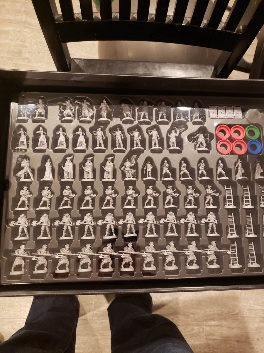 Badecisiongamer's tweet photo. Un-boxed Assassin's Creed Brotherhood of Venice today! The minis are looking amazing!#CreedVenice https://t.co/XWe0i35tA9